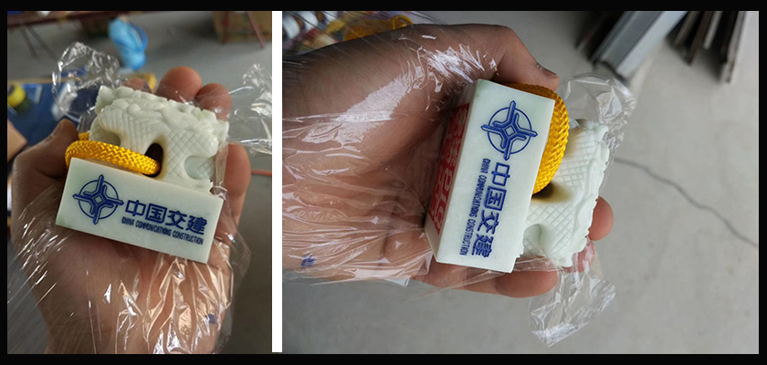 中國交通建設集團 企業開業/項目竣工奠基禮品 玉器禮品定制 開業慶典項目紀念